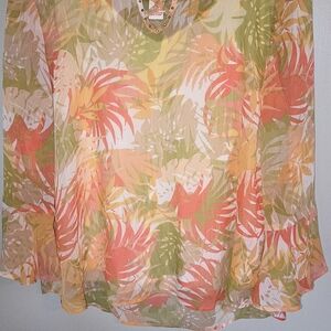 Hearts of Palm Multicolor Blouse
